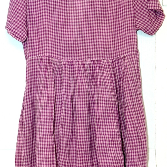 *SOLD* NWOT April Cornell XS Checkered Dress - Picture 3 of 6
